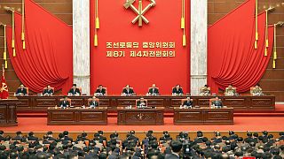جلسه سیاسی حزب کمونیست حاکم بر کره شمالی