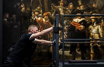 El Rijksmuseum restaura 'La ronda de noche' de Rembrandt 