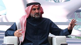 ياسر الرميان محافظ صندوق الاستثمارات العامة بالسعودية يتحدث في الرياض يوم 27 يناير كانون الثاني 2021.