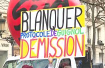 Manifestation des enseignants à Paris jeudi 20 janvier 2022 : ils réclament la démission du ministre Jean-Michel Blanqueur