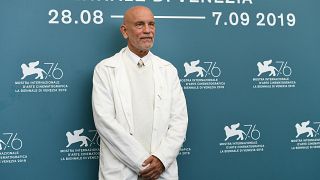 Malkovich attends a photocall for the upcoming television series "The New Pope" on September 1, 2019 presented out of competition during the 76th Venice Film Festival