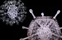 Luke Jerram's AstraZeneca and COVID-19 sculptures are used to educate the public on viruses