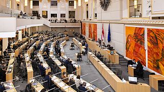 Le Parlement autrichien, le 20 janvier 2022