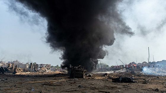 Huge explosion kills many in Ghana | Africanews