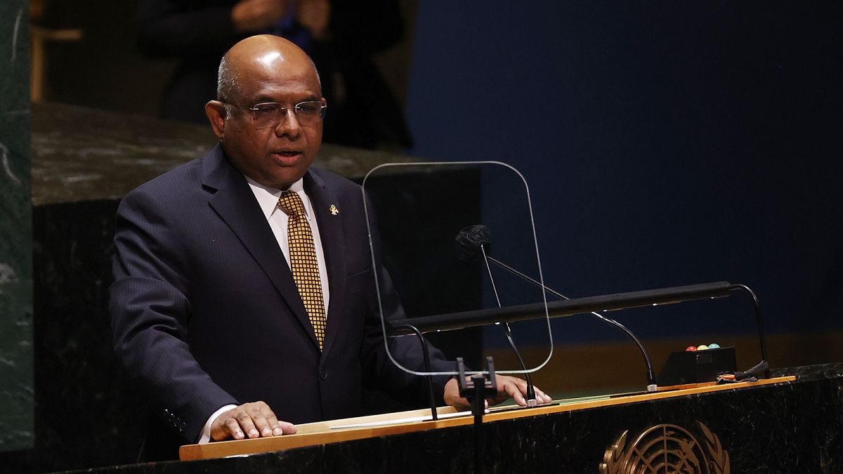 President of the General Assembly Abdulla Shahid