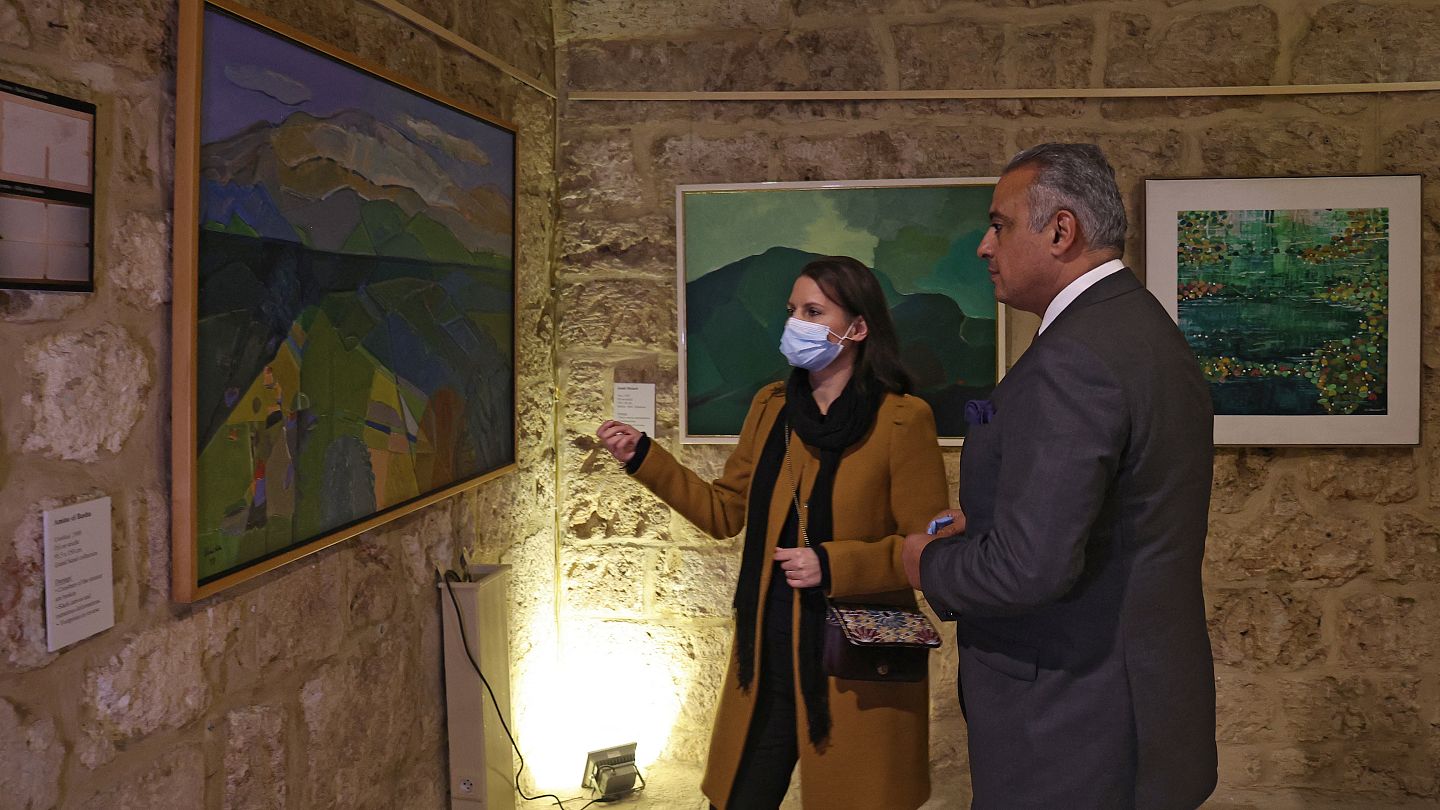 Beirut exhibition displays restored art after 2020 port blast Euronews