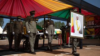 Mali: Funeral held for former President Keita 
