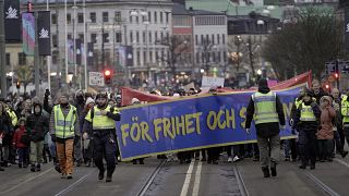 Auch in Göteborg kam es zu einer Kundgebung
