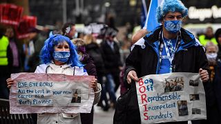 Сторонники независимости Шотландии требуют отставки Бориса Джонсона