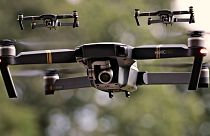 The use of drones by the French police was authorised by the country's Constitutional Court.