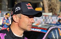 Le pilote français Sébastien Loeb, vainqueur du rallye de Monte-Carlo, le 23/01/2022