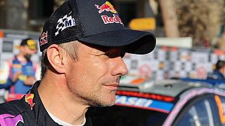 Le pilote français Sébastien Loeb, vainqueur du rallye de Monte-Carlo, le 23/01/2022
