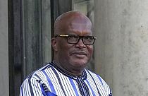 Le président du Burkina Faso, Roch Marc Christian Kabore, le 12 novembre 2021.