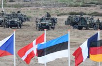NATO birliklerinin Doğu Avrupa'daki bir askeri tatbikatı (Polonya/Arşiv) 
