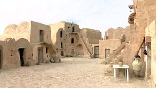 قصر أولاد سلطان بالقرب من مدينة تطاوين في جنوب تونس