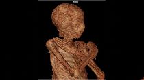 عکسبرداری کامپیوتری از مومیایی دو هزار ساله در لهستان