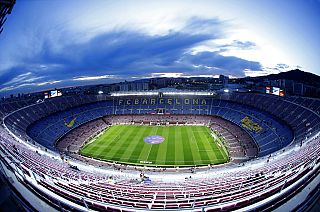 Camp Nou, the home of FC Barcelona