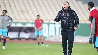 دراگان اسکوچیچ در تمرین تیم ملی فوتبال ایران