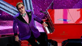 Elton John bei den Academy Awards im Dolby Theatre in Hollywood am 9. Februar 2020 