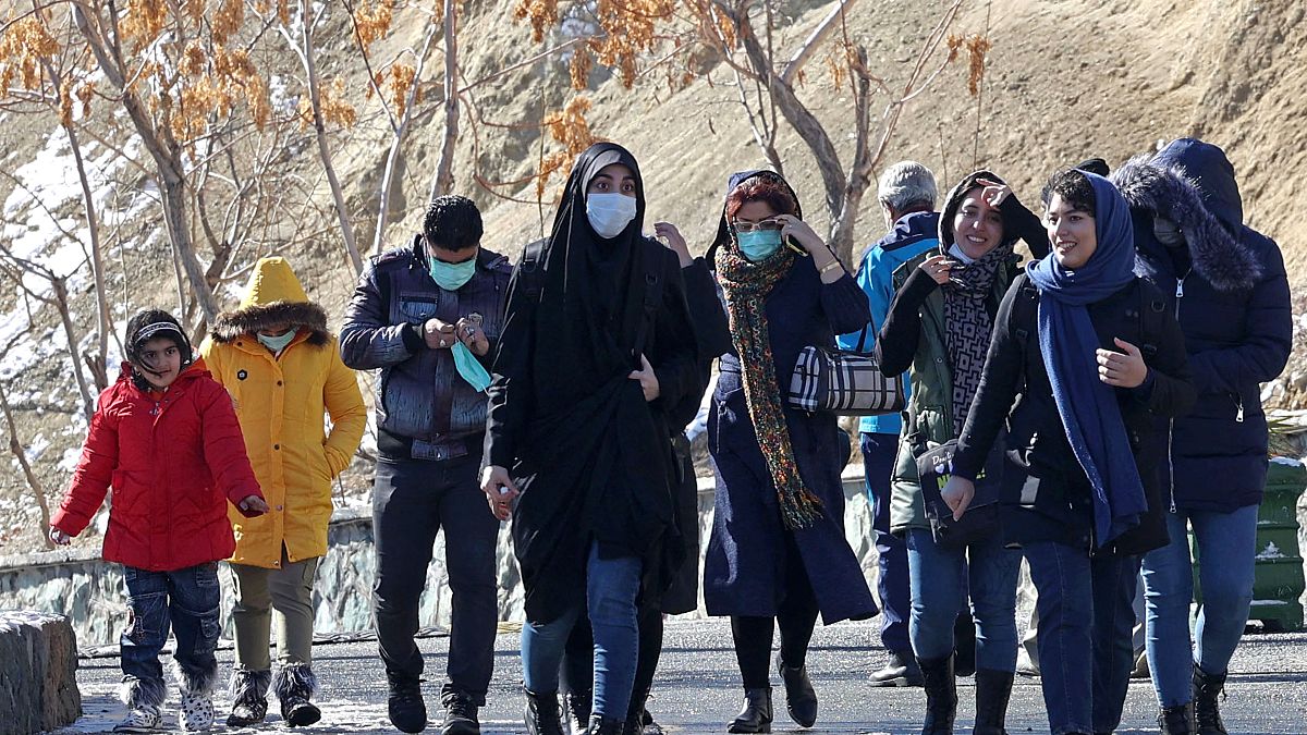 العاصمة الإيرانية طهران في 18 يناير 2022.