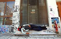 Άστεγος στη Θεσσαλονίκη