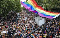 Gay Pride march, June 26, 2021, in Paris