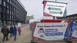Impfstelle in Duisburg
