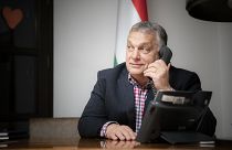 Orbán Viktor a Karmelita udvarban