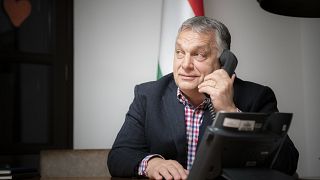 Orbán Viktor a Karmelita udvarban
