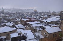 تصاویری از زمستان و برف بیت‌المقدس (اورشلیم)