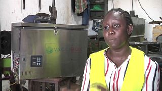 Solar-powered fridges help transport COVID-19 vaccines in Kenya