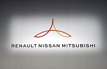 Le logo de l'Alliance Renault, Nissan et Mitsubishi