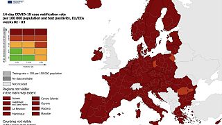 Ο επιδημιολογικός χάρτης της Ευρώπης