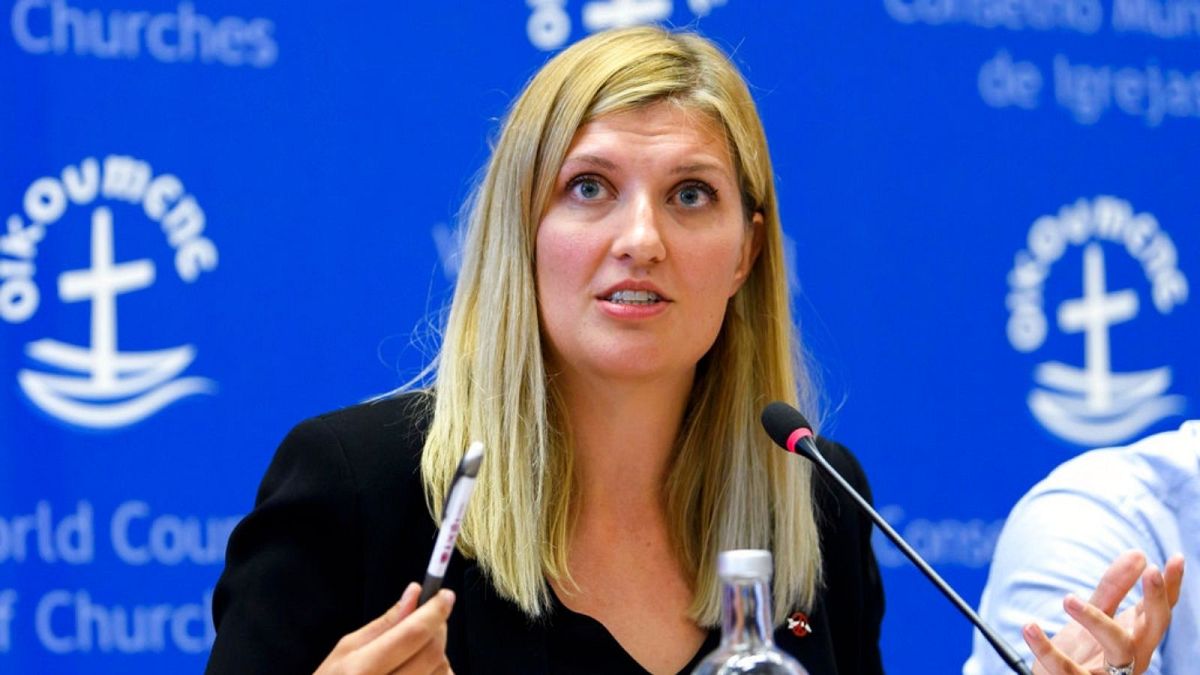 Beatrice Fihn of the International Campaign to Abolish Nuclear Weapons, ICAN