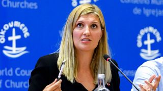 Beatrice Fihn of the International Campaign to Abolish Nuclear Weapons, ICAN