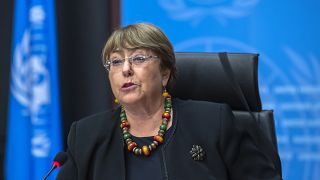 BM) İnsan Hakları Yüksek Komiseri Michelle Bachelet