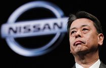 Nissan Chief Executive Makoto Uchida speaks during a press conference in the automaker's headquarters in Yokohama, near Tokyo on Dec. 2, 2019. 