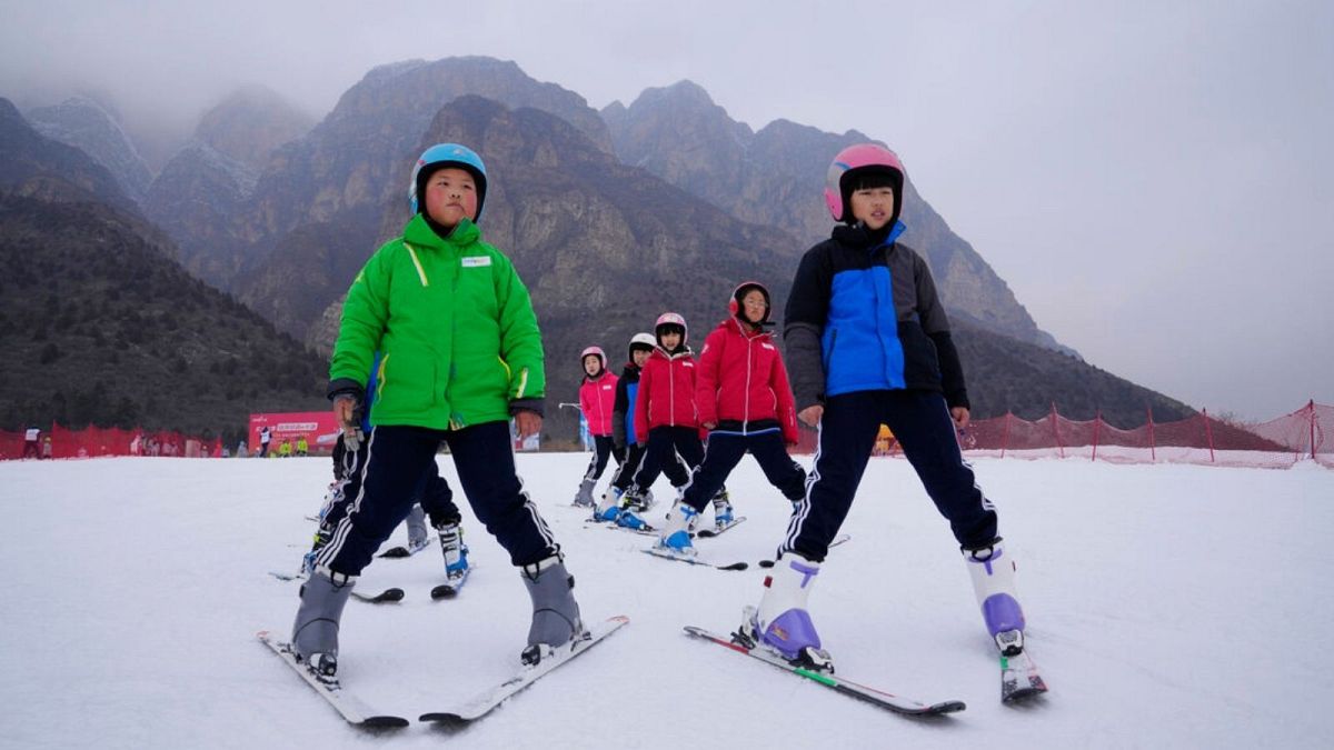 Shijinglong Ski Resort, outskirts of Beijing