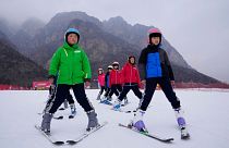 Shijinglong Ski Resort, outskirts of Beijing