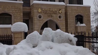 Snow in Lebanon as cold front intensifies