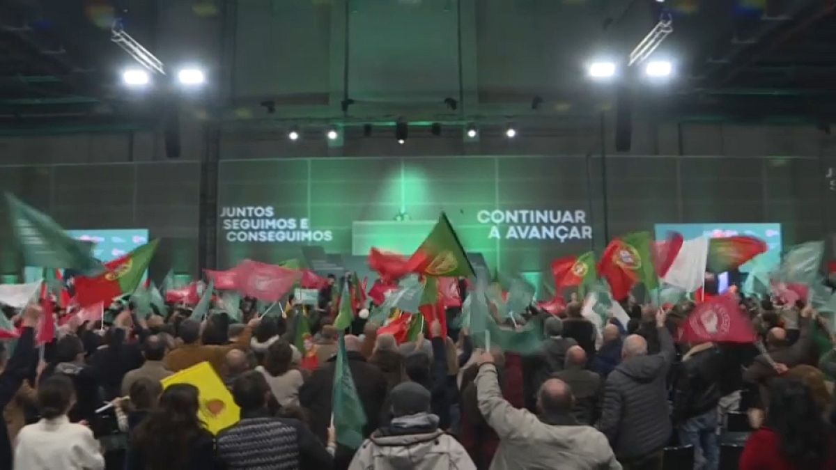 Kampányzáró rendezvényeiket tartják a portugál pártok a vasárnapi parlamenti választások előtt
