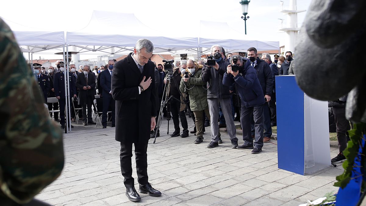 Ο δήμαρχος Θεσσαλονίκης Κωνσταντίνος Ζέρβας παρίσταται στην εκδήλωση για την Ημέρα Μνήμης των Ελλήνων Εβραίων Μαρτύρων και Ηρώων του Ολοκαυτώματος