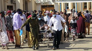 At least 10 killed in Kenya when vehicle runs over explosive