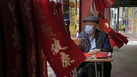 Chan King-fat is determined to keep the art of handwritten 'Fai Chun' alive