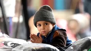 FILE: little boy somewhere in Northwestern Syria