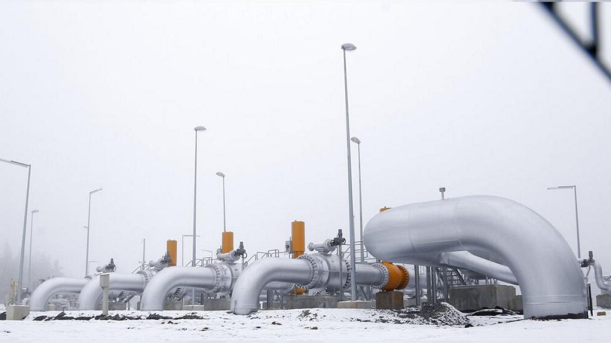 خطوط انتقال گاز در غرب جمهوری چک