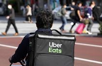 A Japanese court heard how an Uber Eats courier involved in a fatal accident was taking part in a timed challenge to make deliveries