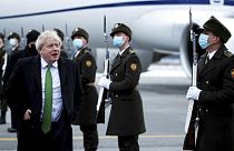 İngiltere Başbakanı Boris Johnson Ukrayna'nın başkenti Kiev'e giti
