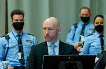 A 21 éves börtönbüntetését töltő Anders Behring Breivik bírósági meghallgatásán
