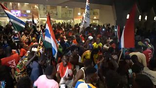 The Gambia: Fans welcome heroic football team after AFCON success